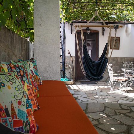 Maries Thasos Stone Villa Bagian luar foto