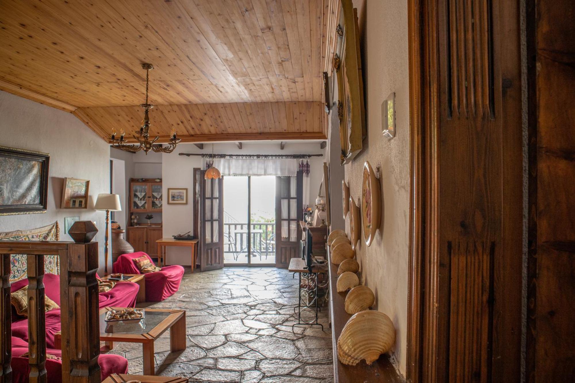 Maries Thasos Stone Villa Bagian luar foto