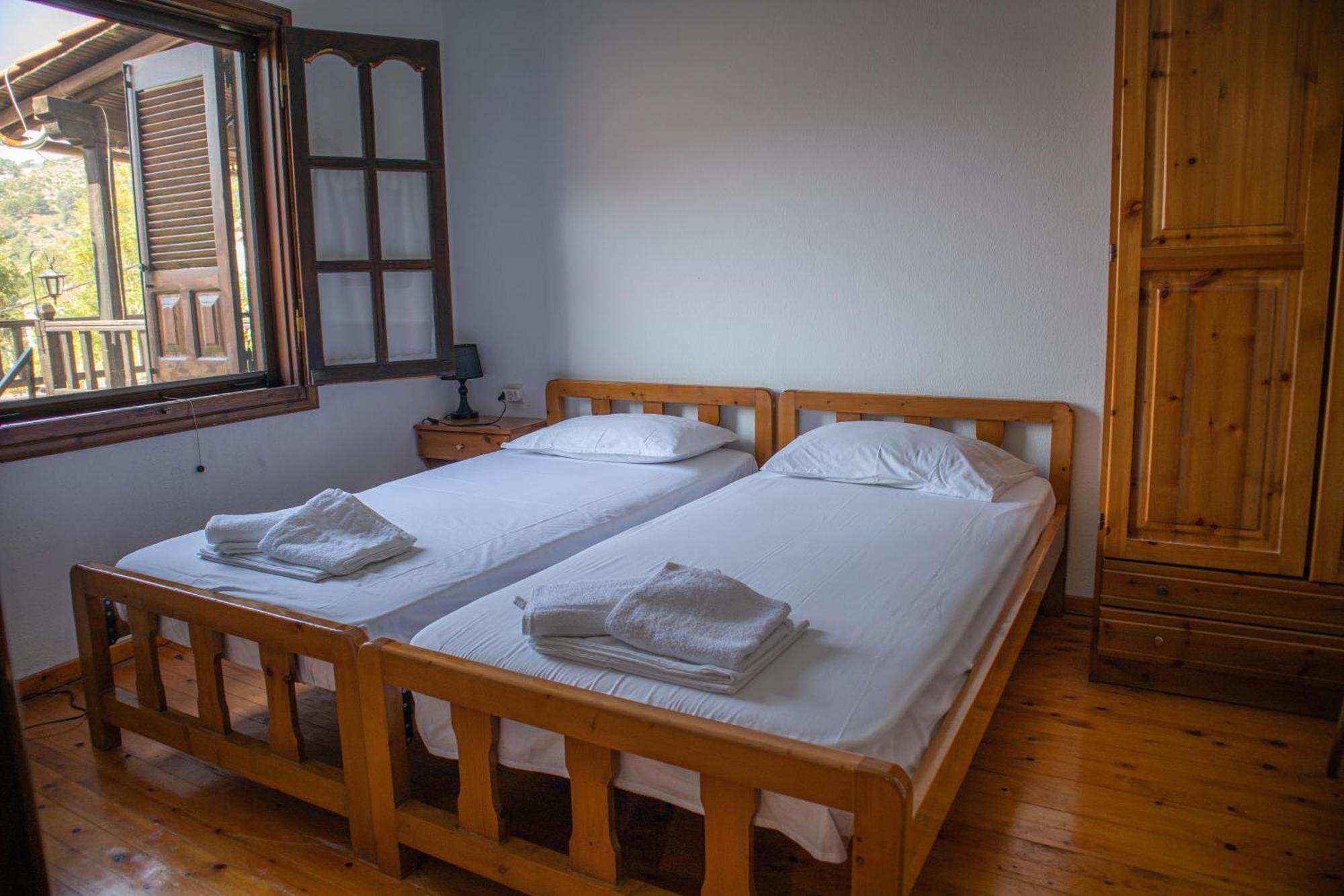 Maries Thasos Stone Villa Bagian luar foto