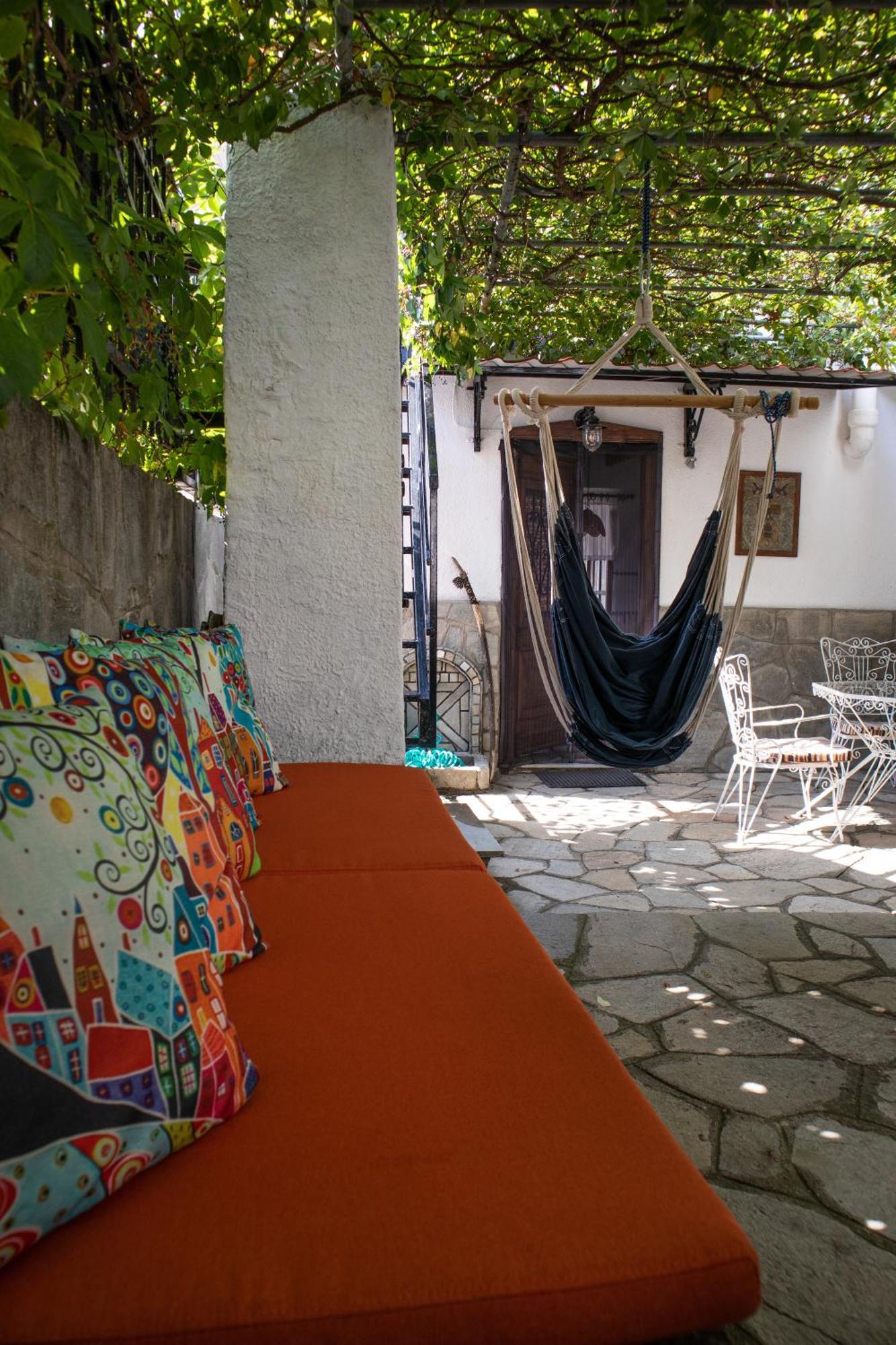 Maries Thasos Stone Villa Bagian luar foto